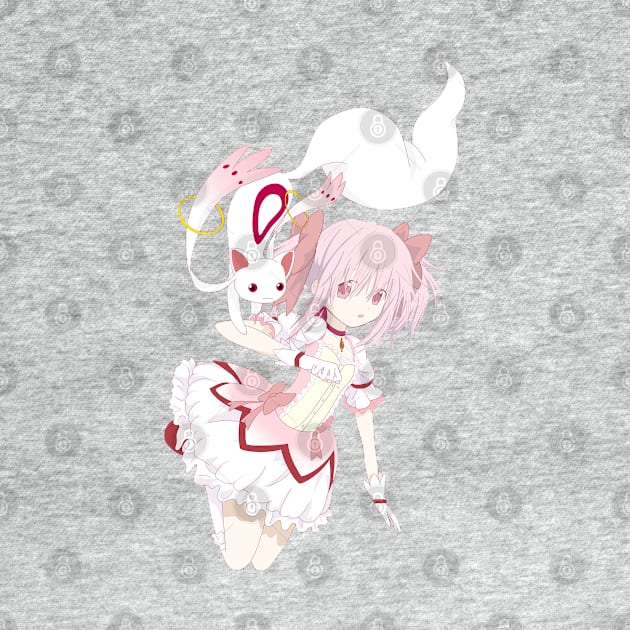 Madoka & Kyubey by Fotocynthese art